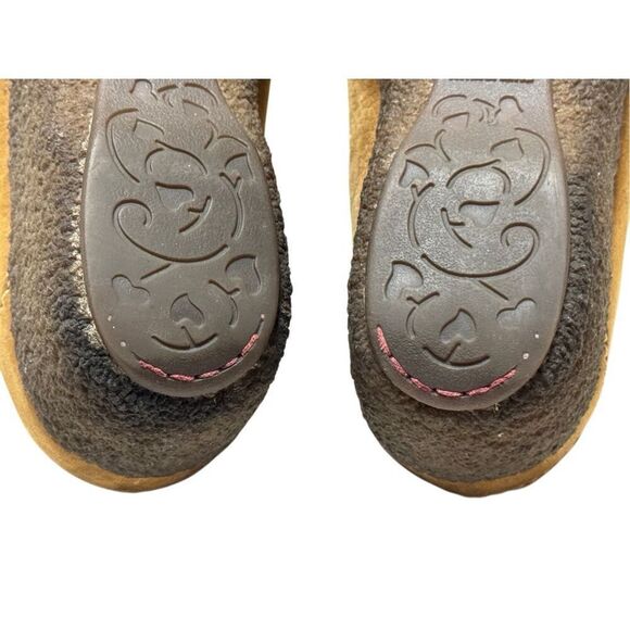 Timberland Comforia Womens 8 M Nubuck Leather Slip-on Comfort Mule Wedge Heel - Picture 10 of 13